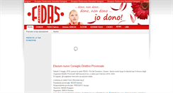 Desktop Screenshot of fidaspadova.it